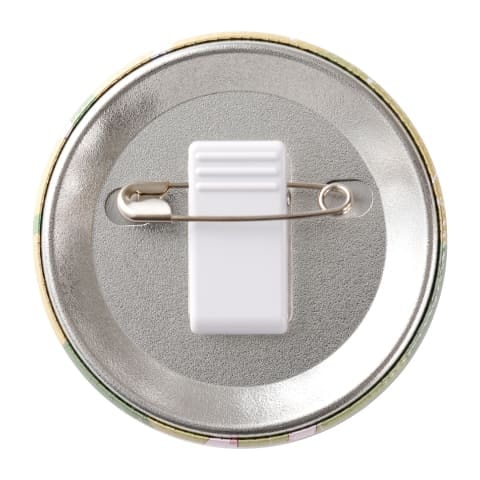 クリップピン缶バッジ