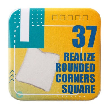 角丸スクエア（角丸正方形）缶バッジ