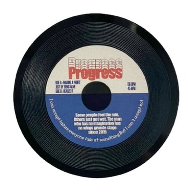 レコードバッジ