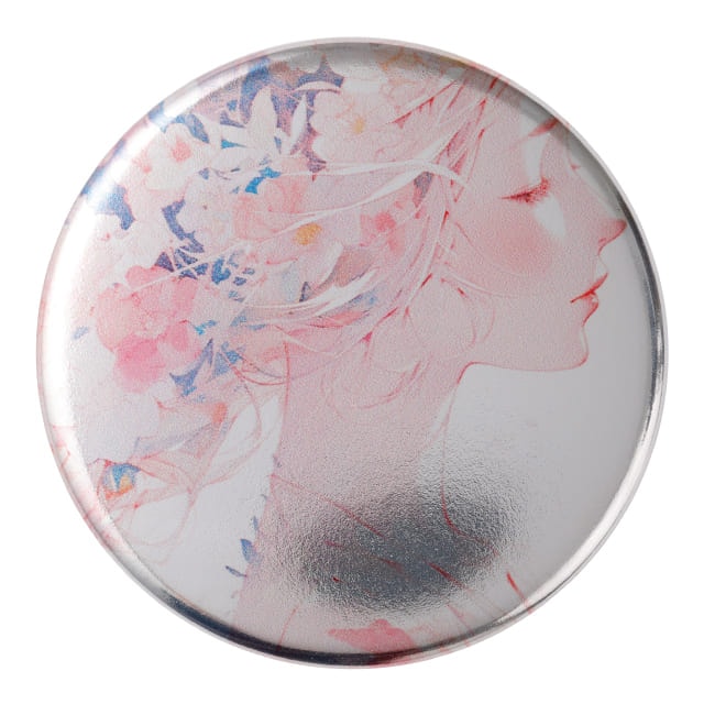 白引きなし×淡い人物のデザイン