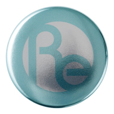 メタリック缶バッジ