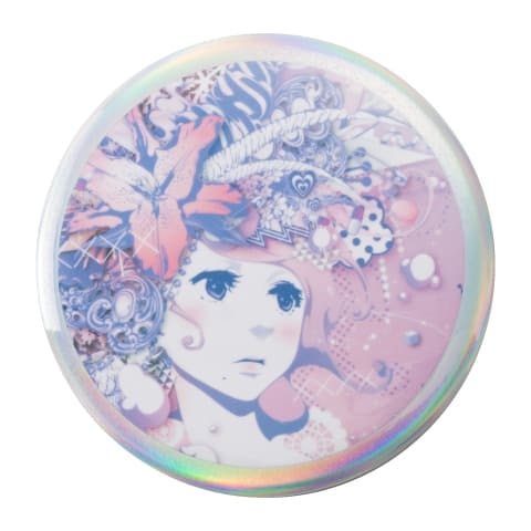 マイラーリング（ホログラム）缶バッジ