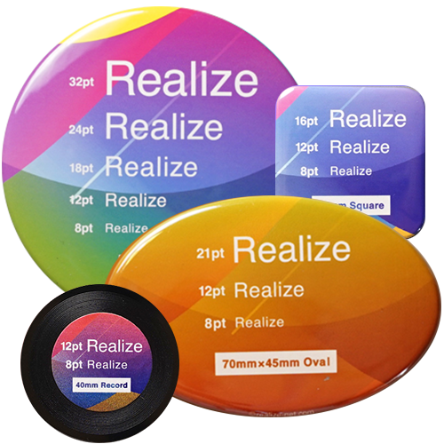 21年最新 オリジナル缶バッジの人気サイズランキングbest5 リアライズのバッチリ缶バッジ