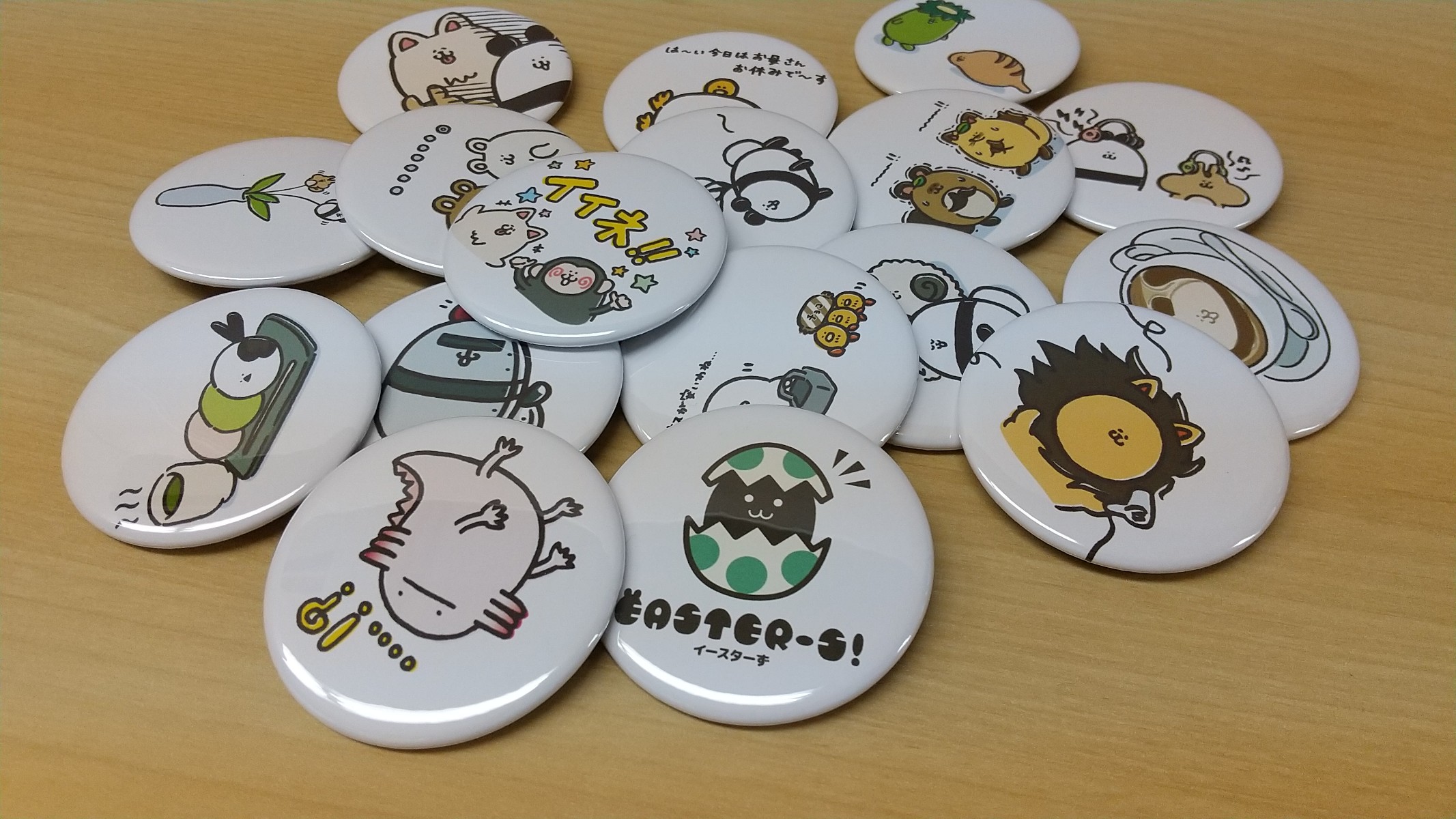 缶バッジ製造業者が シーン別にどんなオリジナルのグッズ制作をすべきかを本気で考えてみました リアライズのバッチリ缶バッジ